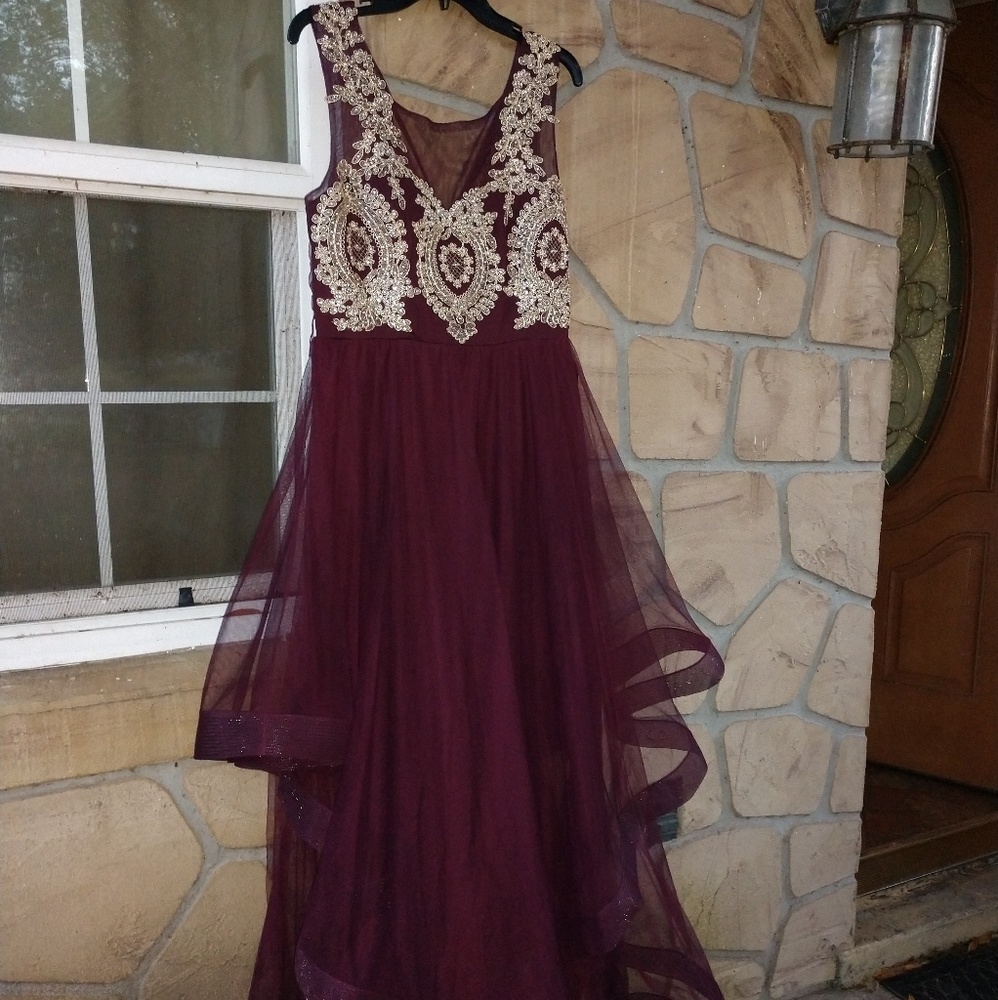 SIZE 15 PROM DRESS